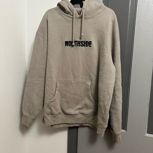 Northside Beige Men's Hoodie
